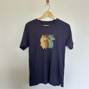 Cotopaxi Men’s Graphic Tee, Navy, Size Small